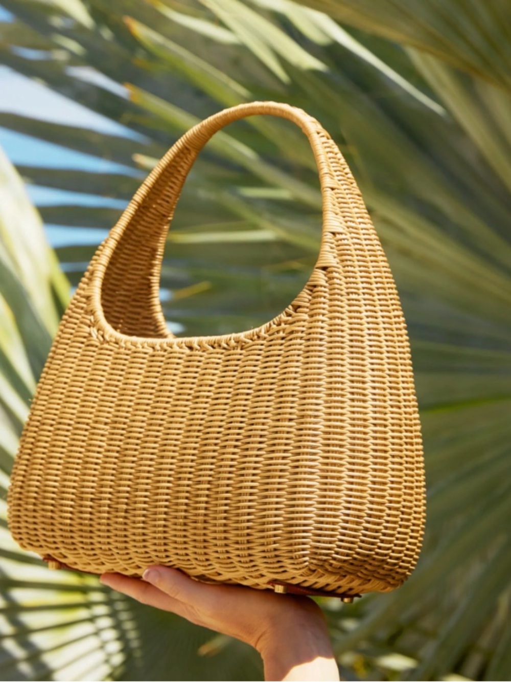 Brand New Santorini Wicker Top Handle